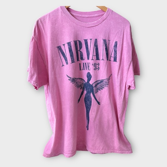 NIRVANA Other - Nirvana “In Utero Live ‘93” Tour Tee – XL (BNWOT, Distressed Flaw)